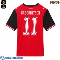 Fotballdrakt Herre Østerrike Michael Gregoritsch #11 Hjemmedrakt VM 2026 Kortermet